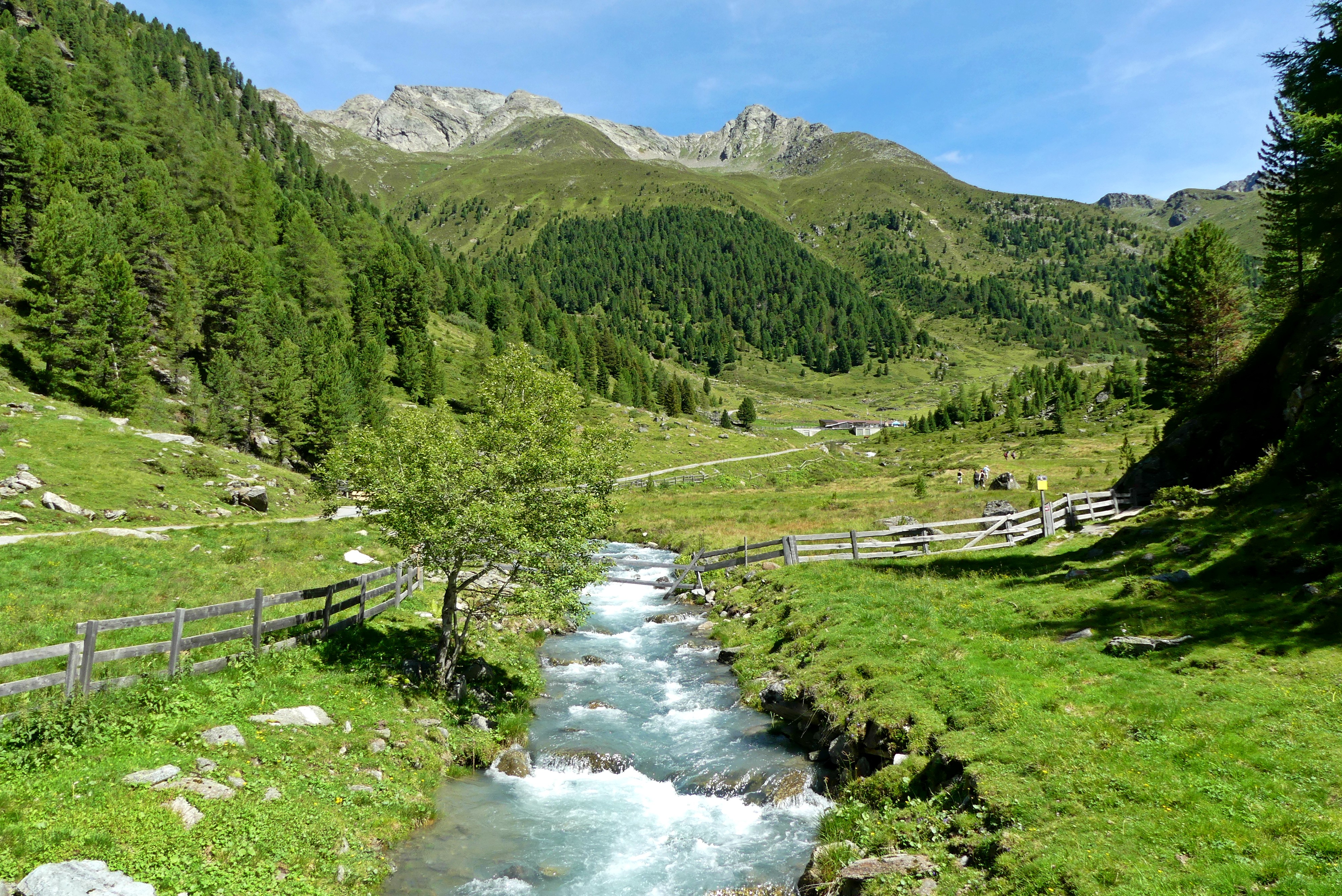 Bergkulisse Ötztaler Alpen