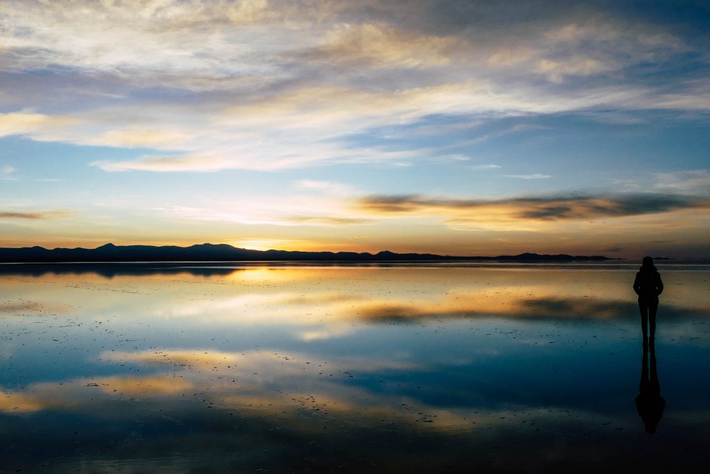 Salar de Uyuni Sonnenaufgang