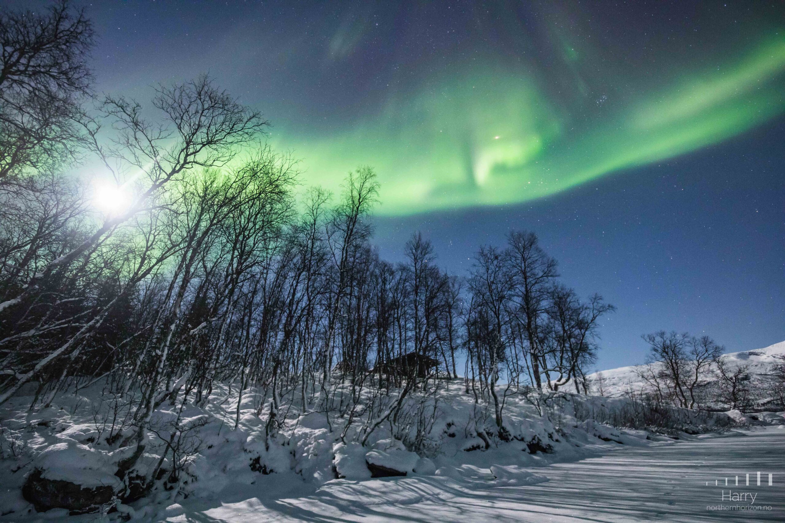 Polarlichter in Tromsø, Norwegen