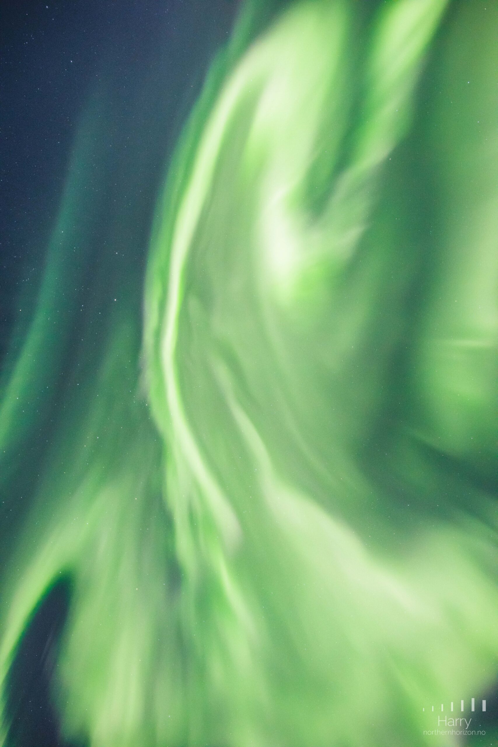 Aurora Borealis Nordlichter in Polarlichter in Tromsø, Norwegen
